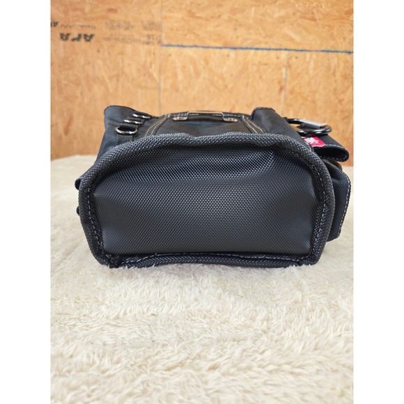 Husky Black Tool Belt Pouch Organizer Adjustable Strap Work Gear - Picture 6 of 7